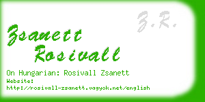 zsanett rosivall business card
